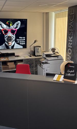 Innenansicht Copyshop